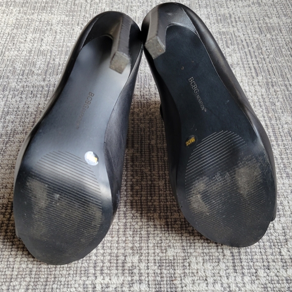 BCBGeneration Open-Toe Booties - Picture 5 of 6